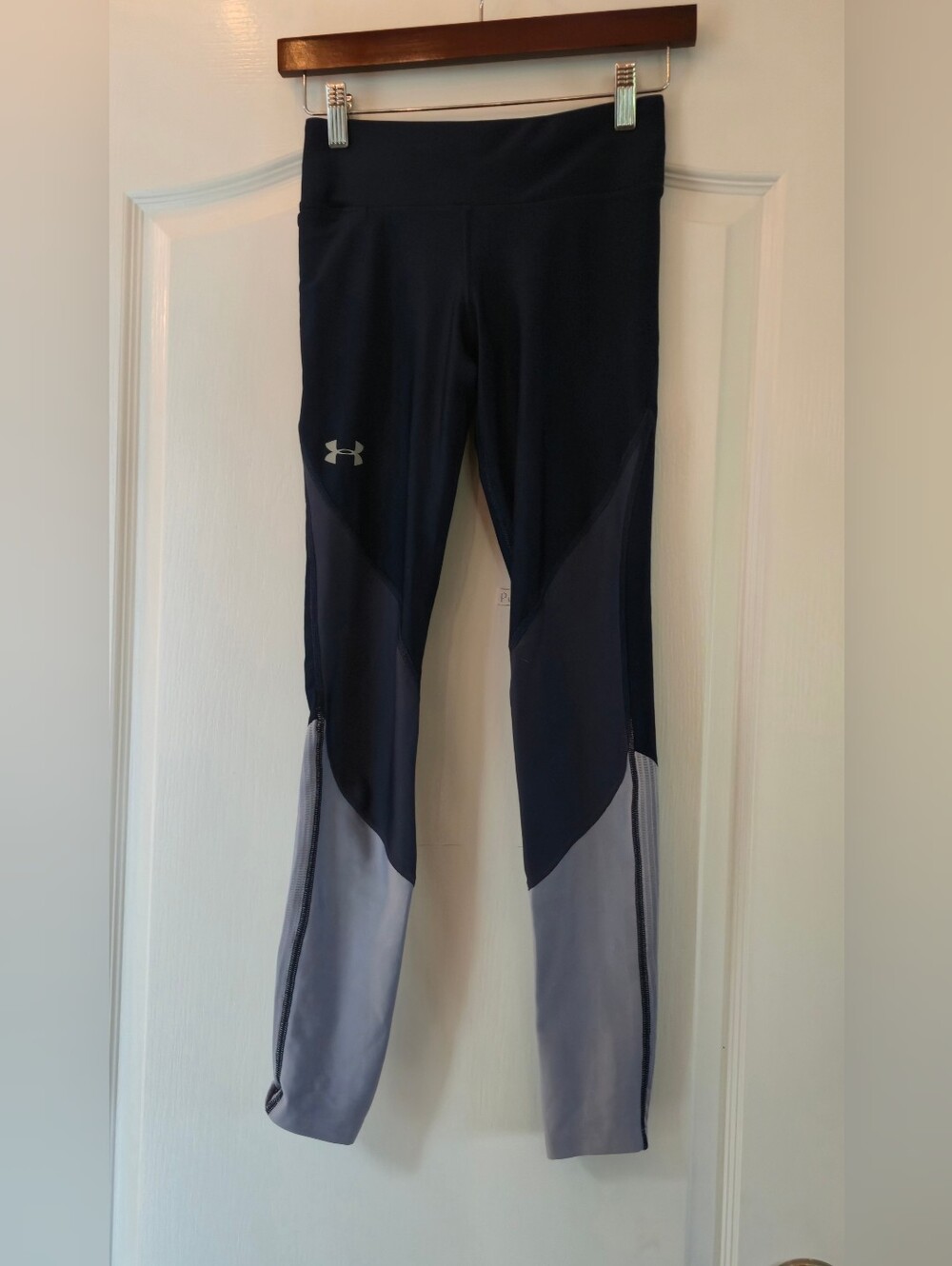 Under Armour Navy and Light Blue Leggings